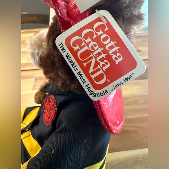 Fire Chief “Sparks” Gotta Getta Fund stuffed Bear| Has original tags - Picture 10 of 13